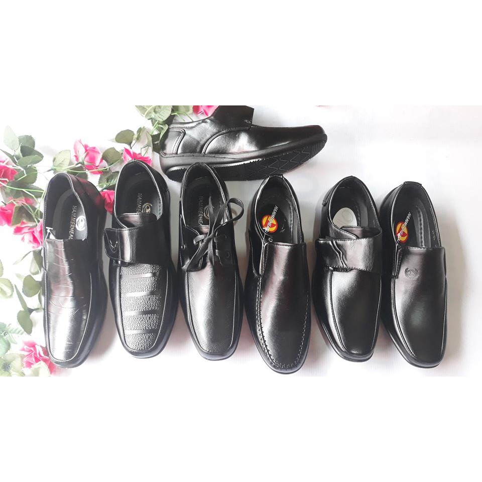 MEN BLACK/ SCHOOL SHOES Shopee Philippines