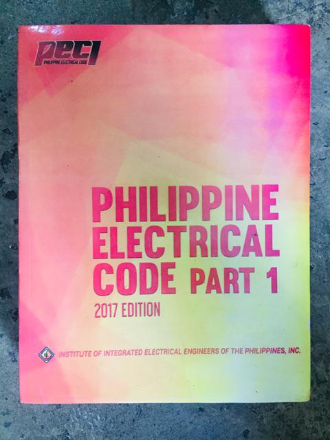 PHILIPPINES ELECTRICAL CODE Part 1 2017 Edition | Shopee Philippines