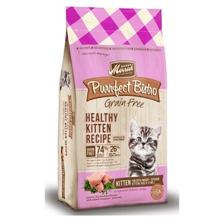 MERRICK PURRFECT BISTRO CAT DRY FOOD GRAIN FREE HEALTHY KITTEN 4LBS #1