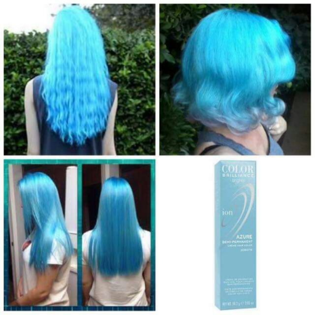 AZURE Ion Color Brilliance Semi Permanent Hair Color | Shopee Philippines