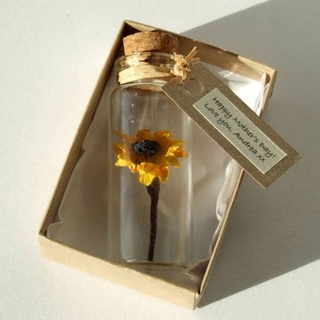 Sunflower in a bottle | Souvenir for any occasion