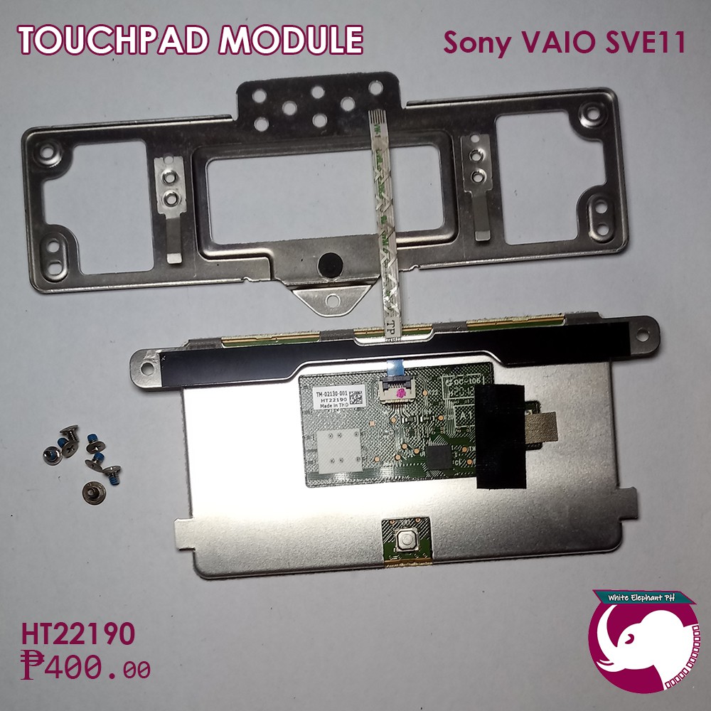 Sony VAIO SVE11 Laptop Touchpad Module Shopee Philippines