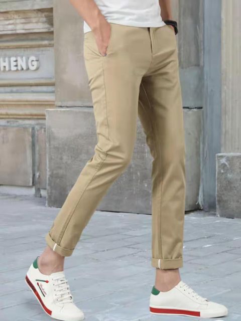 GK# Best Seller Light brown basic pants for men | Shopee Philippines