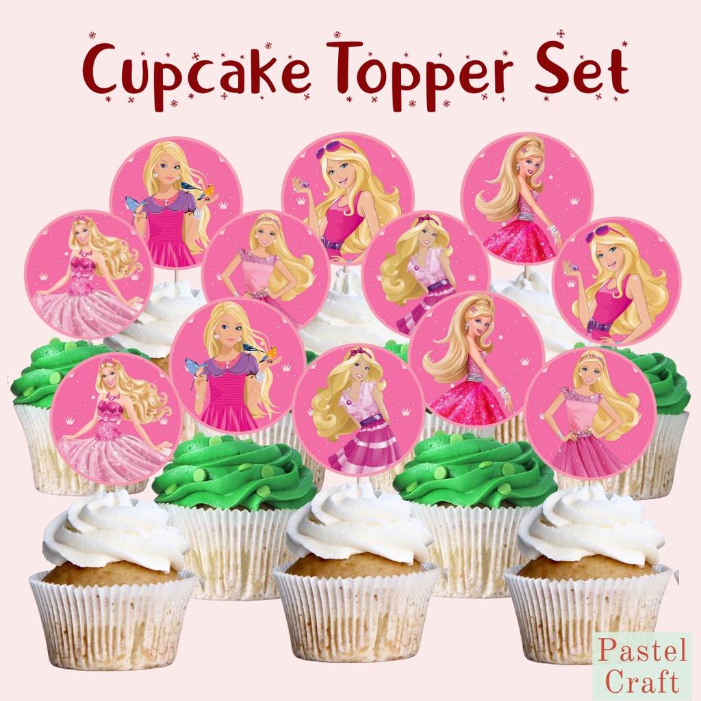 barbie cupcake kit