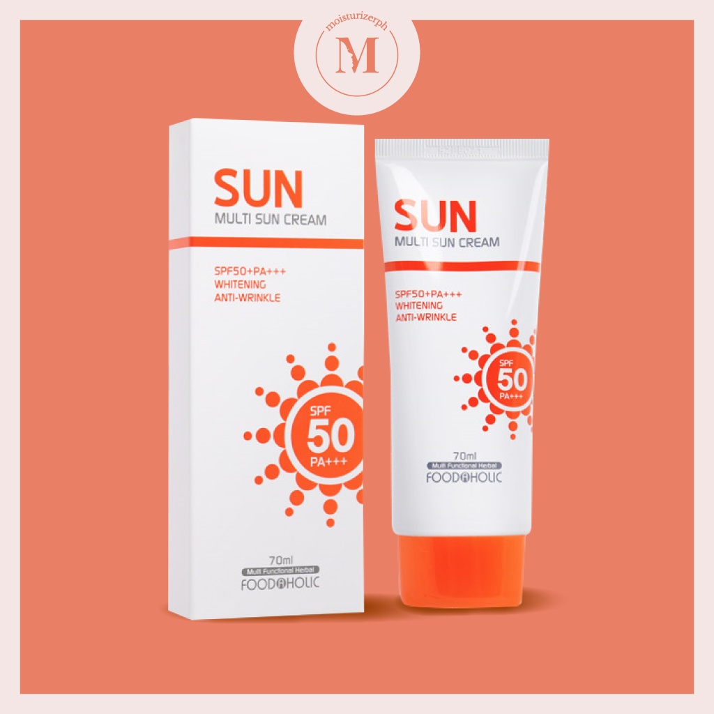 FOODAHOLIC Multi Sun Cream 70ml SPF50++ PA++ SUNSCREEN SUNBLOCK SUN ...