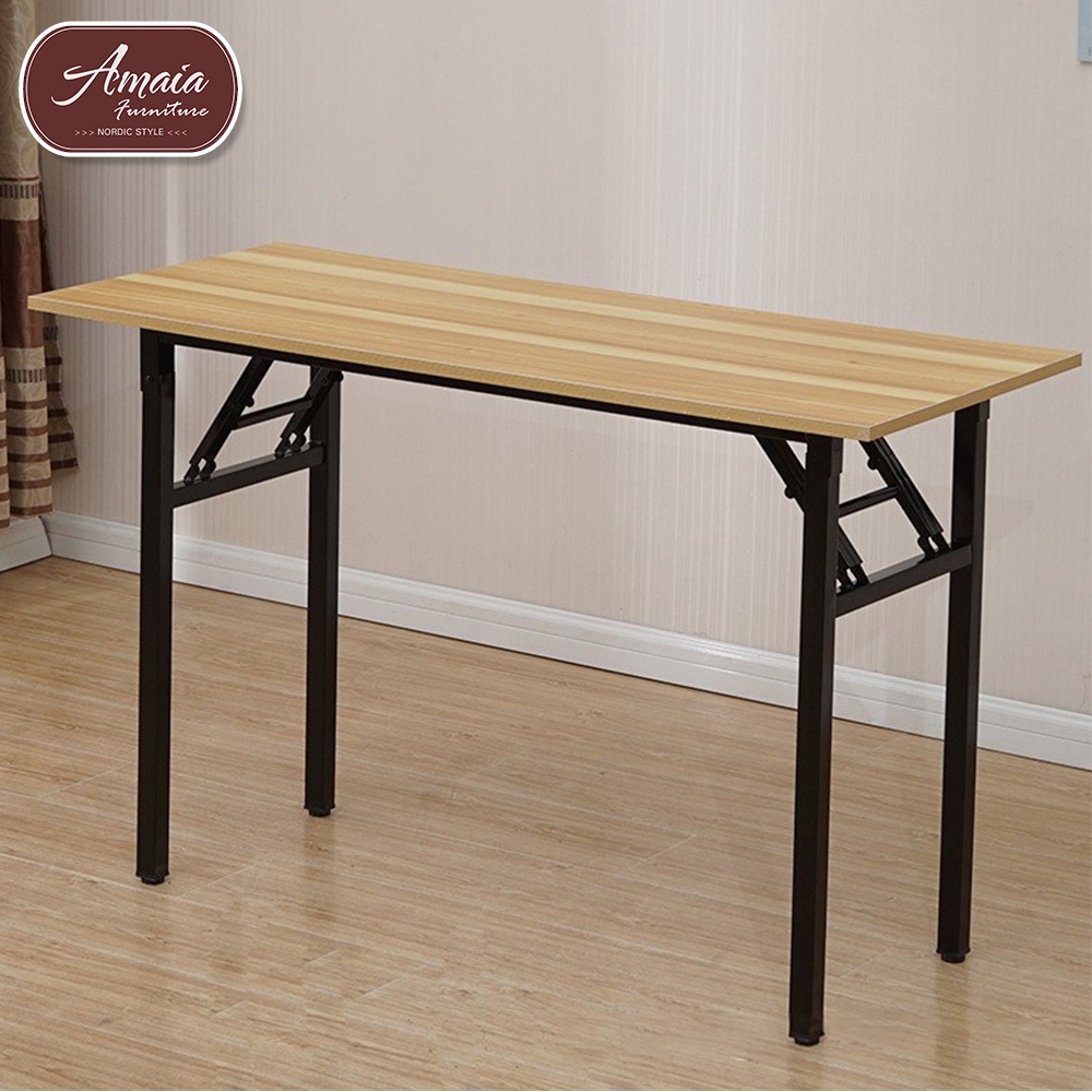 Amaia Furniture Multipurpose Dining Table Folding Foldable Table