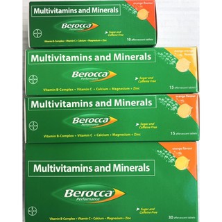 Berocca Performance Tablets (Orange, Mango-Orange)