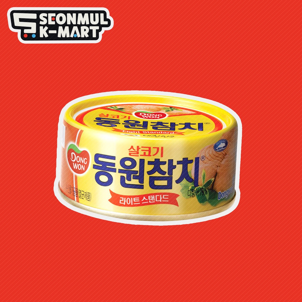 Dongwon Tuna Light 100g Korean Canned Goods Seonmul KMart Shopee