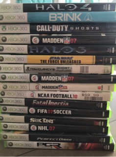 xbox 360 games preowned