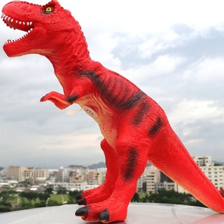 Super Large Jurassic Animal Dinosaur Toy Plastic Toy Dinosaur Triceratops Allosaurus Model Doll