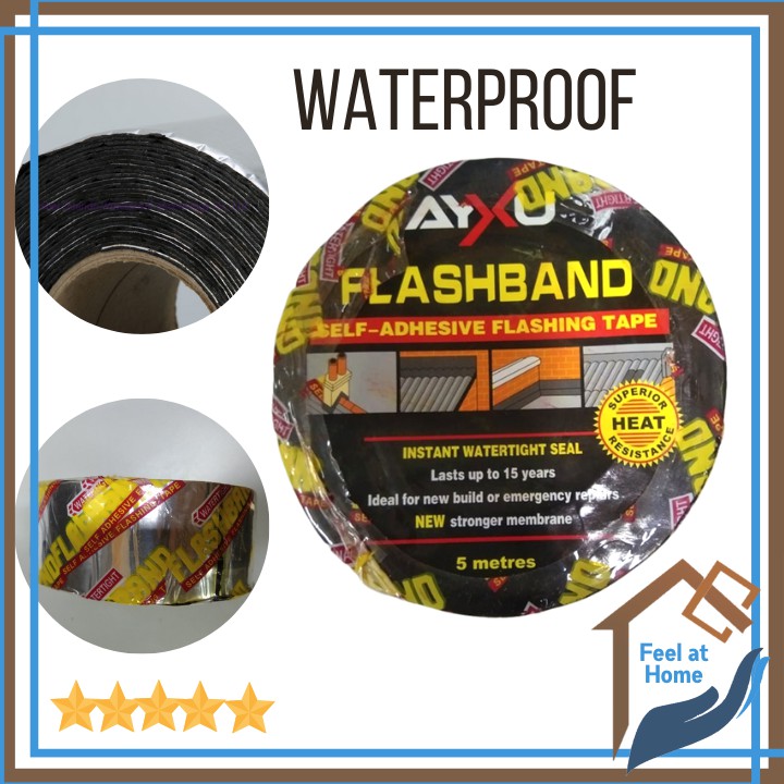 Flashband (AYXU) 10M Adhesive Tape | Flashband Self Adhesive Tape Sealant For Roof And Leak Repa