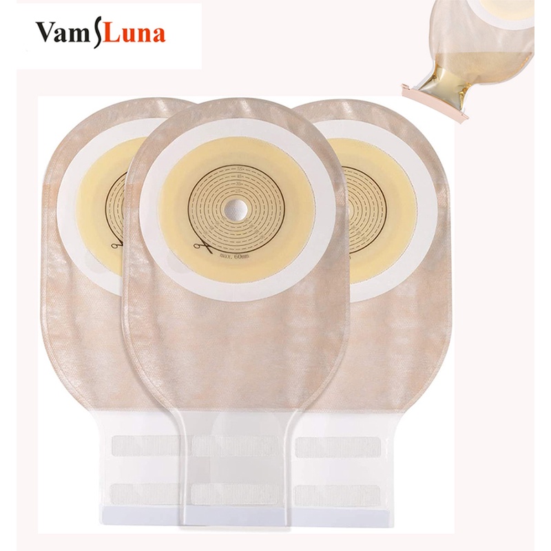 10pack Colostomy Bags Ileostomy Care Supplies One Drainable Bag With