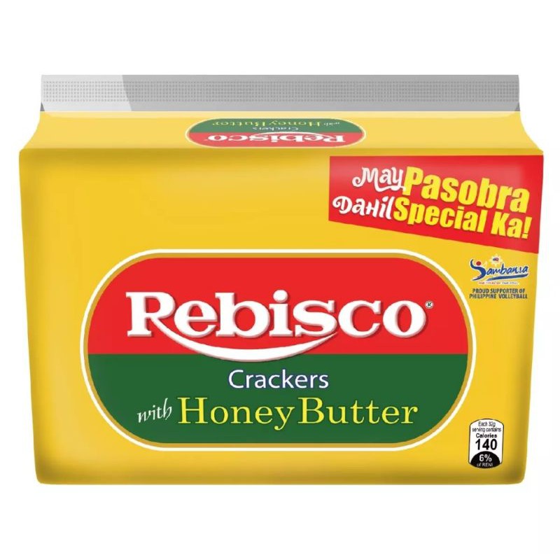 REBISCO CRACKERS with Honey Butter Shopee Philippines