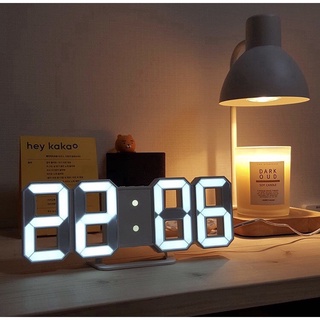 Style Asia Polaroid Desktop Digital Clock with 12/24 Hour Indoor Temperature, 