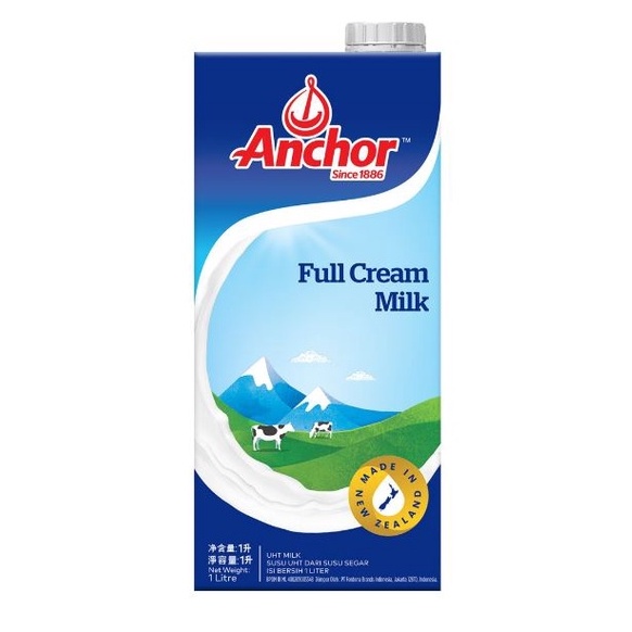 Anchor Full Cream Milk 1 Liter Shopee Philippines