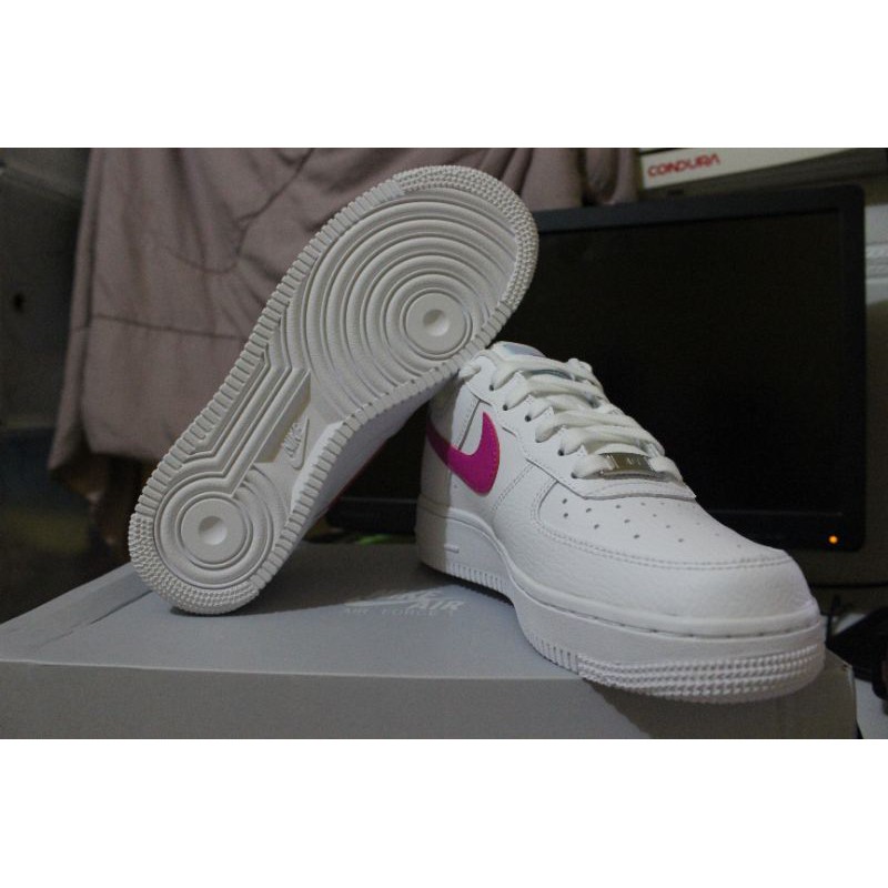 air force 1 07 white fire pink hydrogen blue f