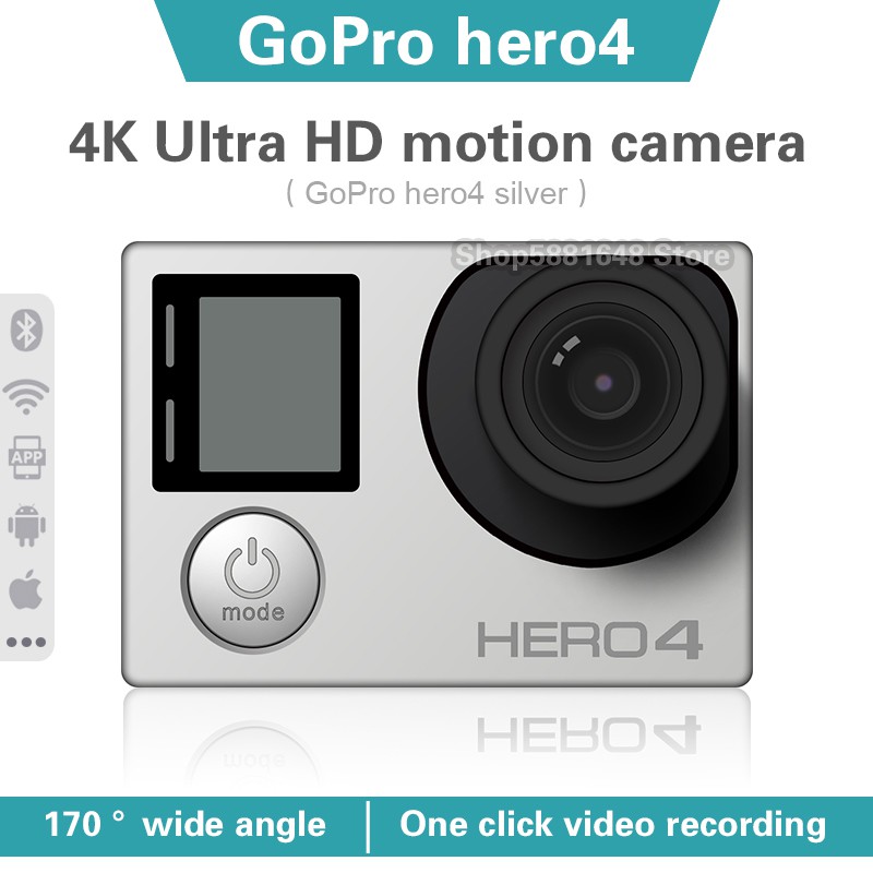 Gopro Hero4 Silver Camera Prices And Online Deals Oct 21 Shopee Philippines