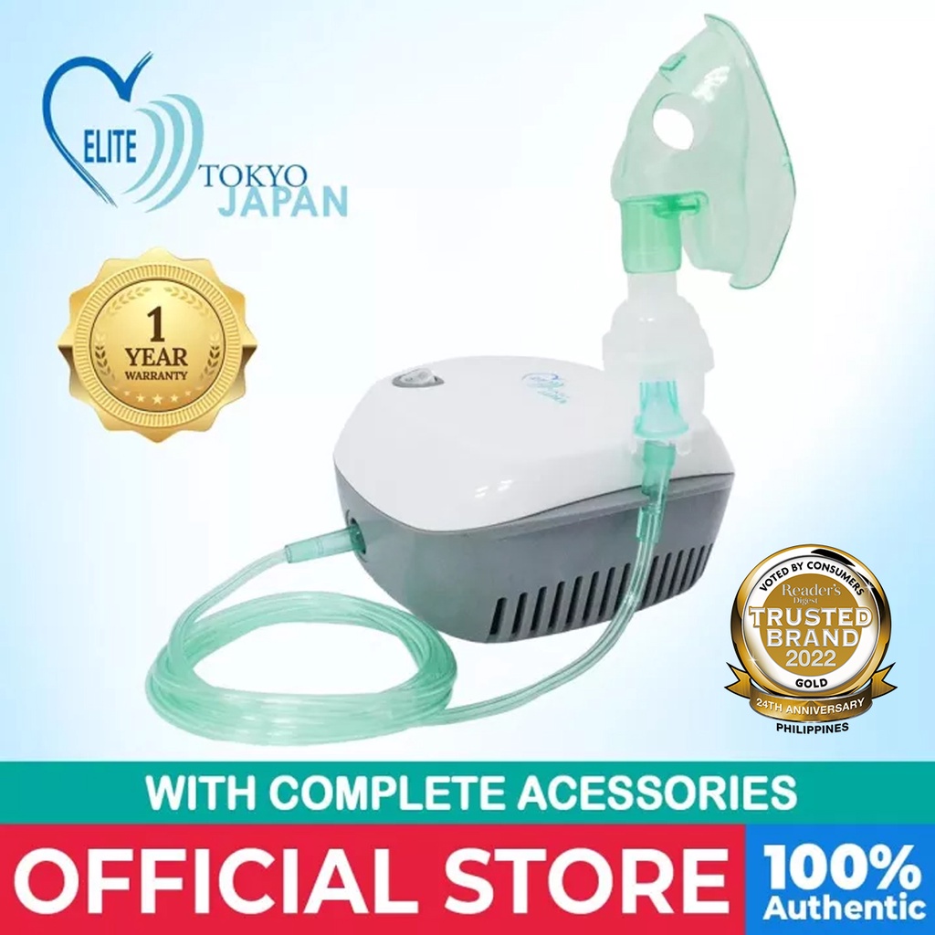 Indoplas Elite Mini Nebulizer - with accessories | Shopee Philippines