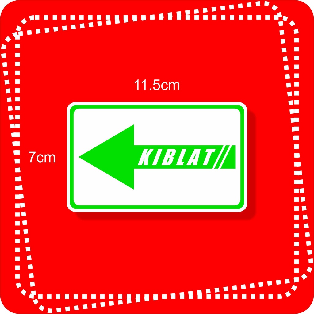 Qibla Direction sticker sticker Shopee Philippines