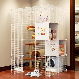 Cat cage oversized free space home two cats with toilet large Castle indoor cat cat cage Villa