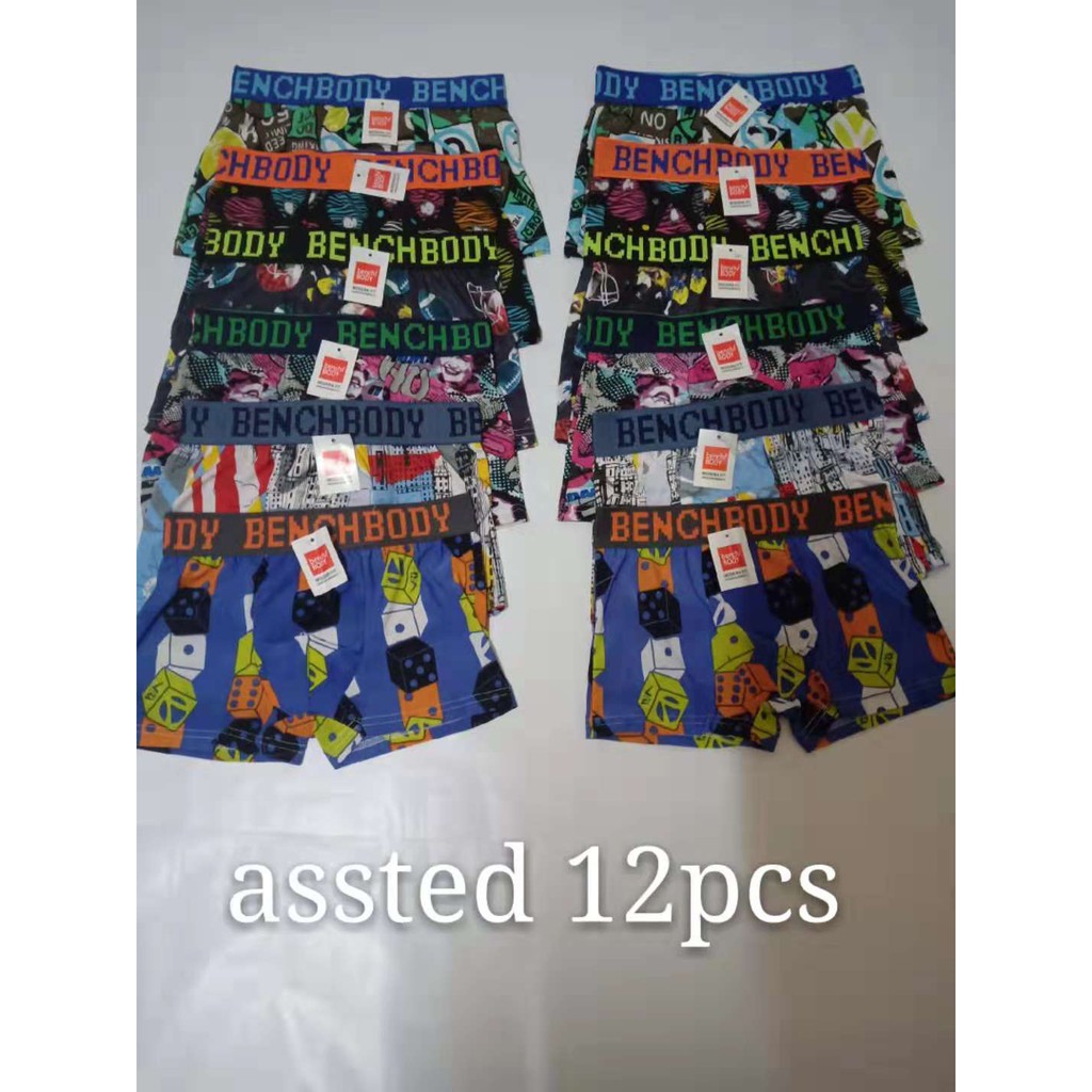 Bench Boxer Brief 6pcs 12pcs Shopee Philippines