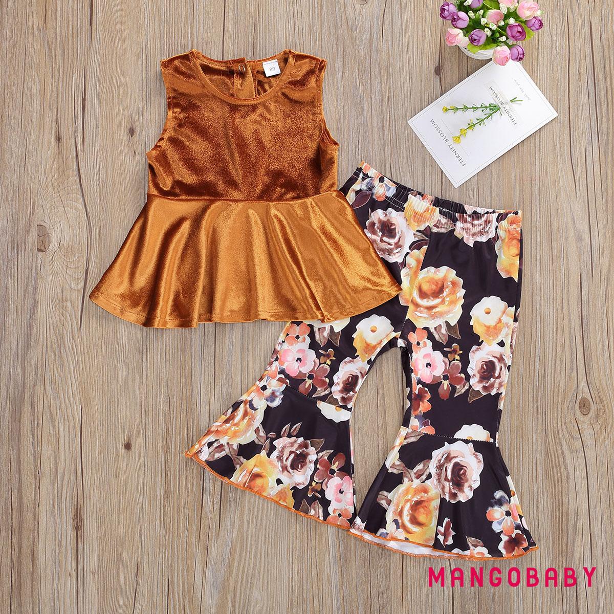 baby ruffle bell bottoms