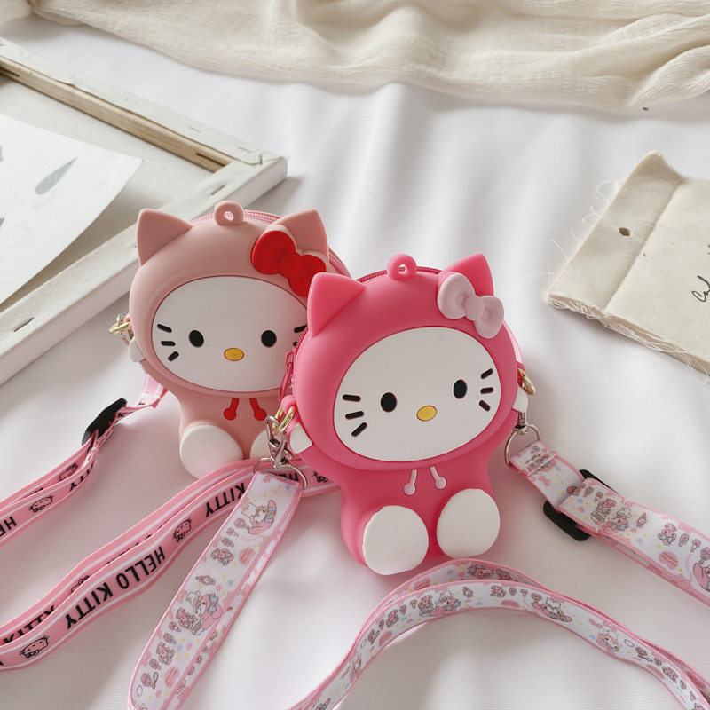 Cute Cartoon Hello Kitty Melody Girl S Bags Soft Silicone Bag Mini Messenger Bag Sling Bag Crossbody Bag Shopee Philippines
