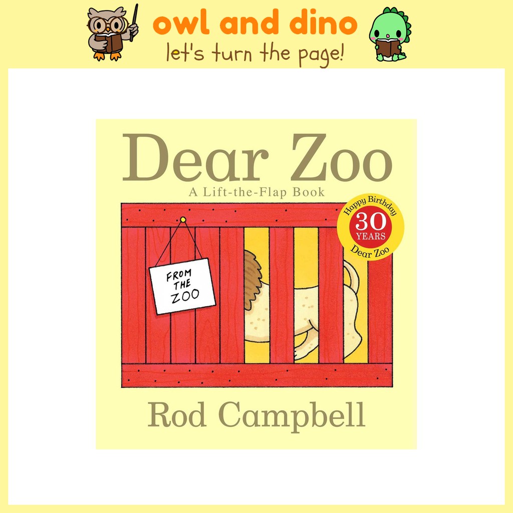 Dear Zoo (Jumbo Sized Lift the Flap Paperback) | Shopee Philippines