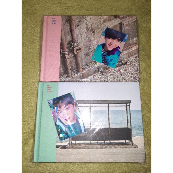 BTS You Never Walk Alone Unsealed Album with Photocard (Yoongi/Jin ...