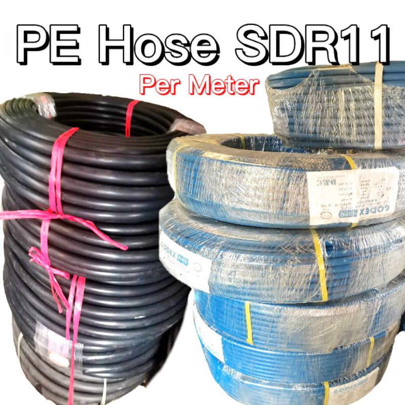 PE Hose Polyethylene Pipe for Portable Water 1/2, 3/4 Sold per