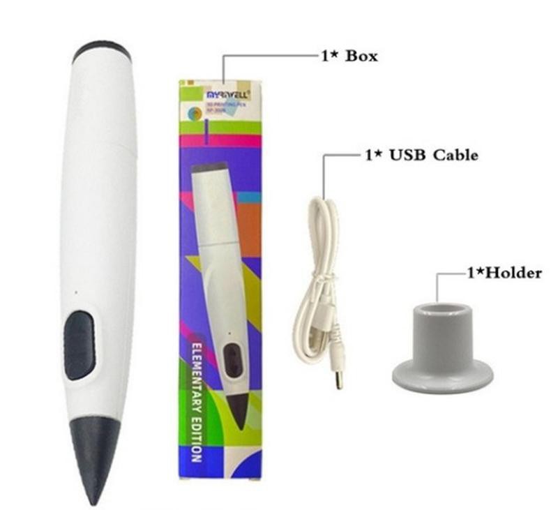 Myriwell 3D Pen DIY 3D Printer Low Temperature 3d Printing Pen Best For  Kids With PCL Filament 1.75mm Christmas Birthday Gift|3D Pens | Shopee  Philippines