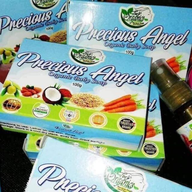 angel baby soap