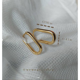 Ithra ~ MINIMALIST Gold Plated Hypoallergenic Non-Tarnish Stainless Steel #2