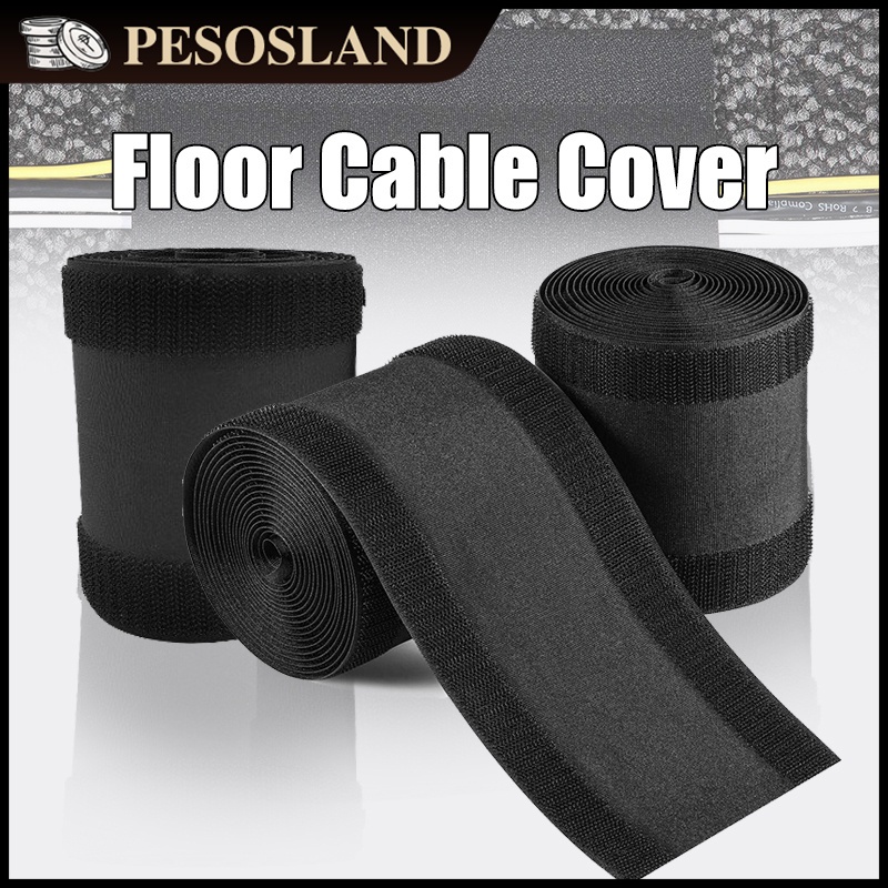 1/3M Floor Cable Cover Nylon Cable Grip Strip Wire Protector With Self