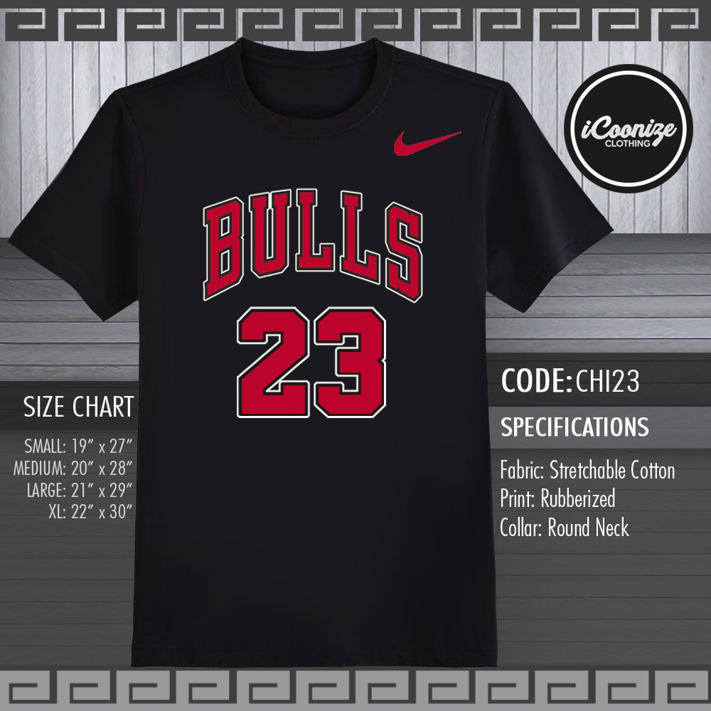 bulls 23 t shirt