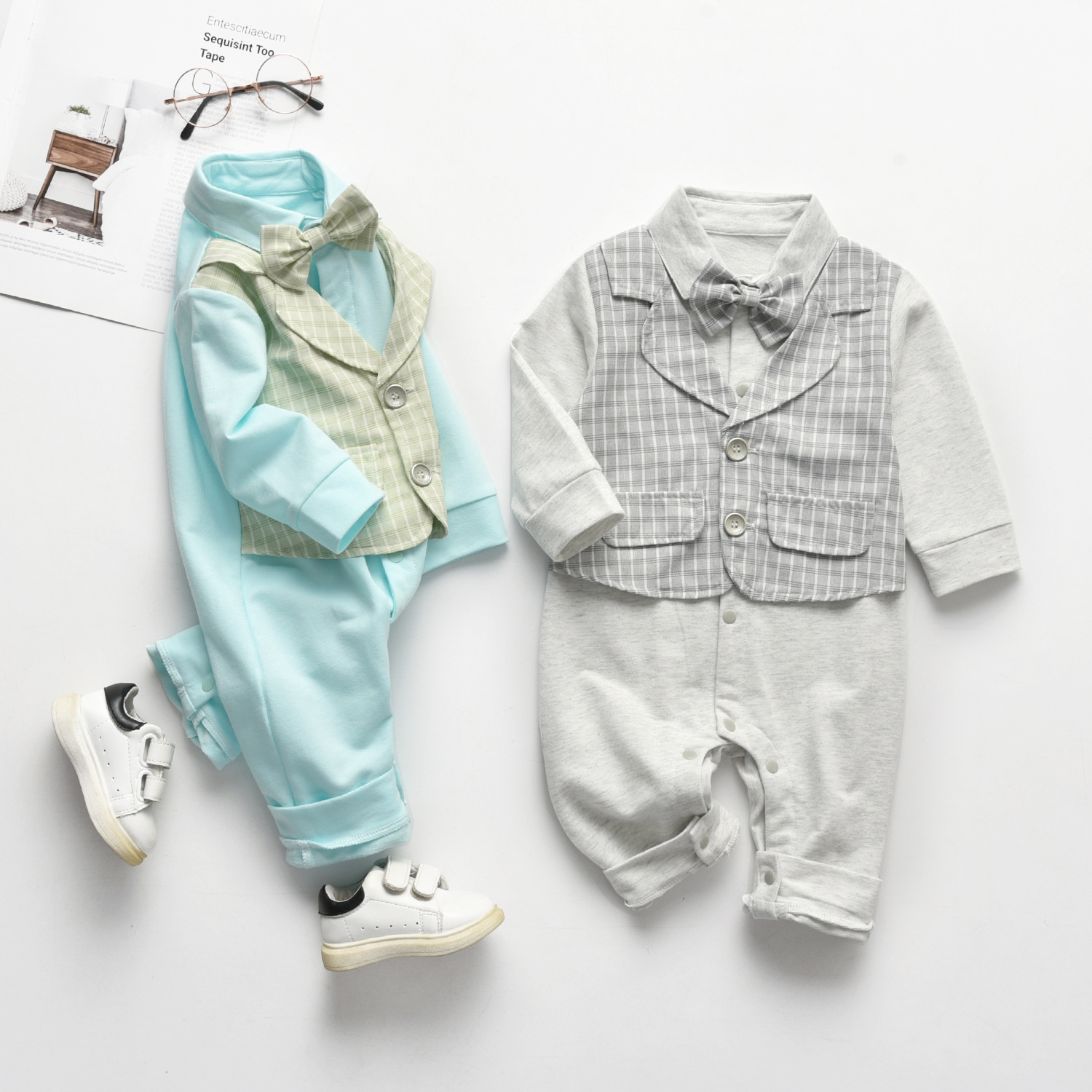 newborn baby boy gentleman outfit