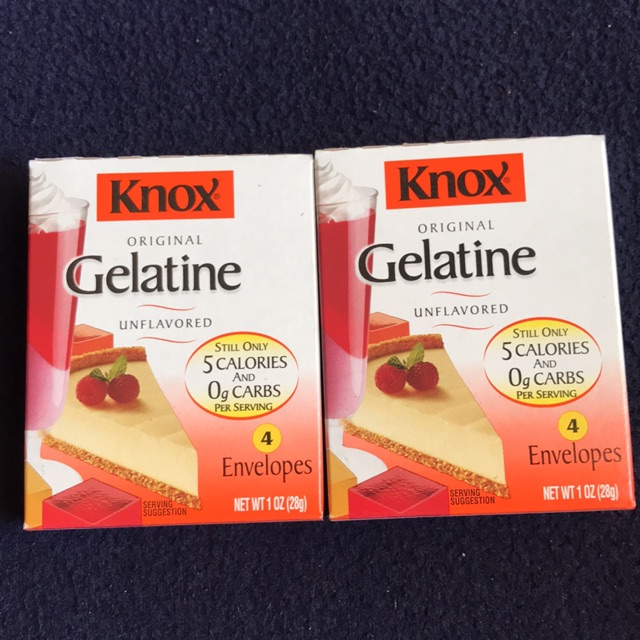 ORIGINAL KNOX GELATINE UNFLAVORED (4 envelopes) Shopee Philippines