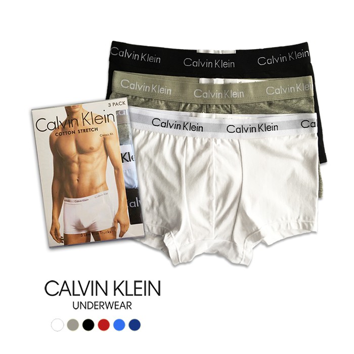 calvin klein men's cotton boxer briefs