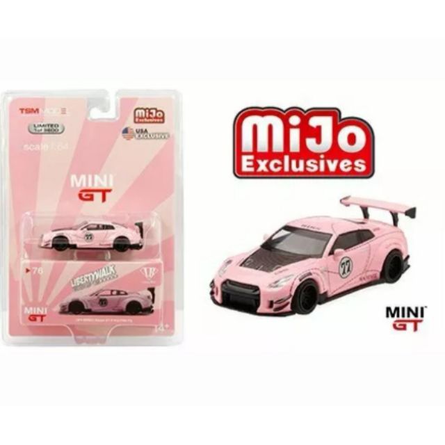Mini GT 1:64 MiJo Exclusives - LB Works Nissan GT-R R35 Type 2 Rear Wing  Version 3 Pink | Shopee Philippines