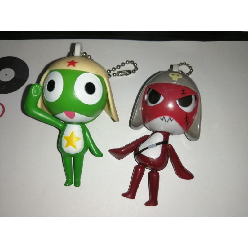 Sgt Frog Keroro And Giroro Keychains Charms Fan Merchandise Shopee Philippines