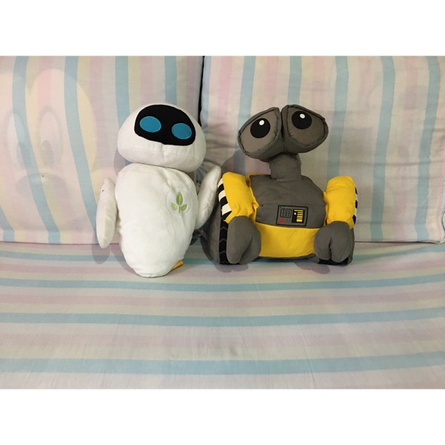 wall e and eve plush toys