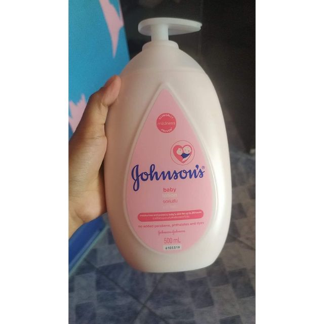 johnson pink lotion