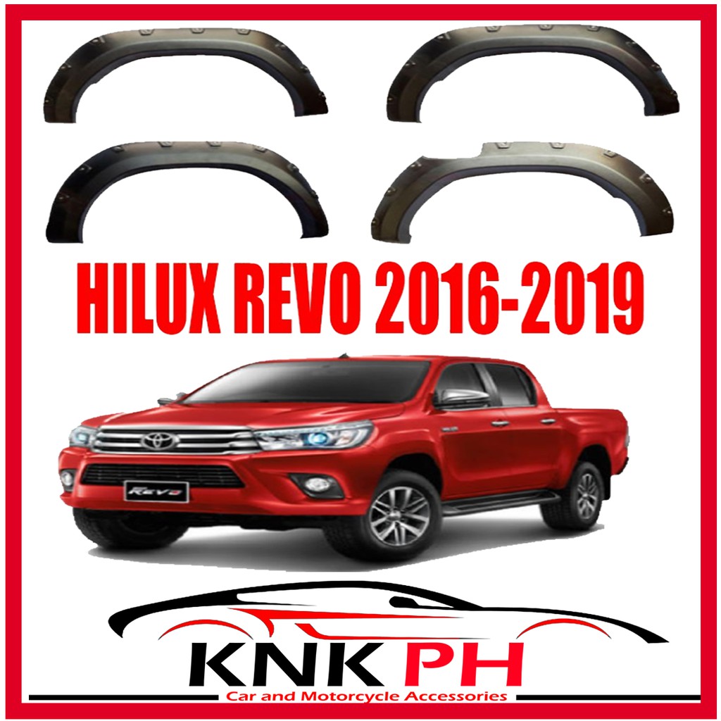 Toyota Hilux Revo 20162019 OEM BUSHWACKER Fender Flare Wide Body