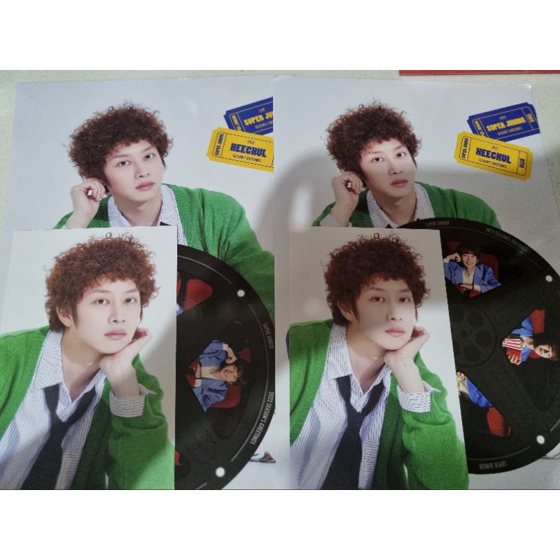 Super Junior Season's Greeting 2022 HEECHUL SET Shopee Philippines