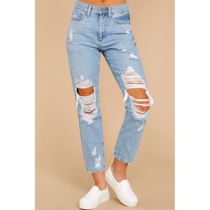 ASSORTED-RANDOM PICK-MIX TATTERED/RIPPED JEANS - LOW,MID, & HIGH WAIST ...