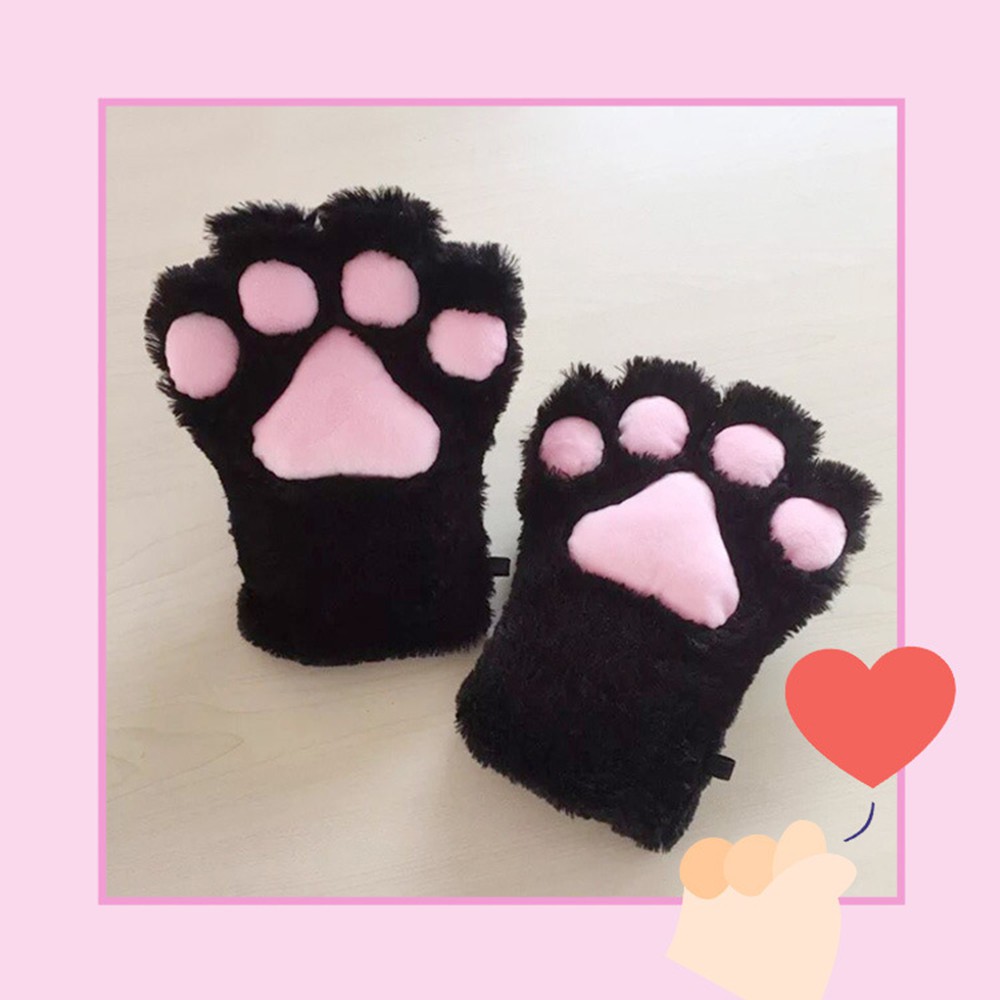cat paw gloves