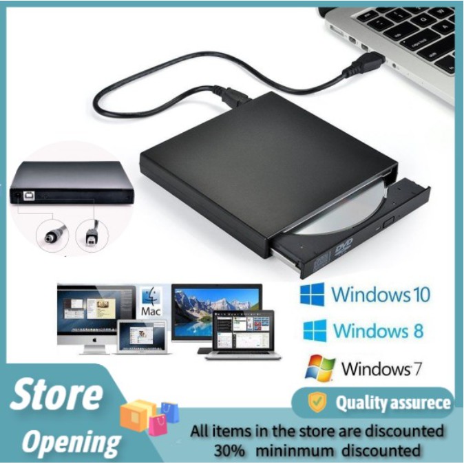 USB 2.0 PC External CD DVD±RW DVDRAM External Drive Shopee Philippines