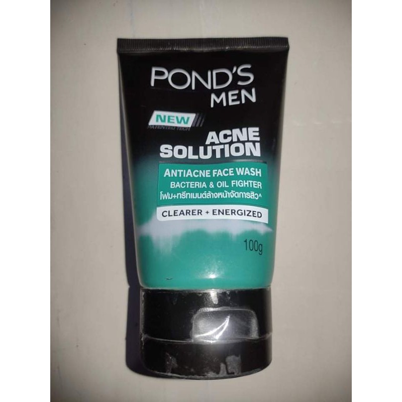 PONDS Men Facial Wash Acne Solution 100g (Expiry December 2022