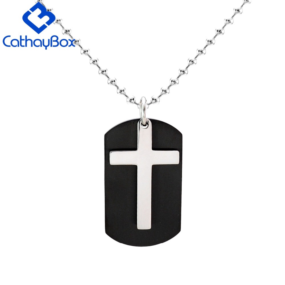 dog tag pendant necklace