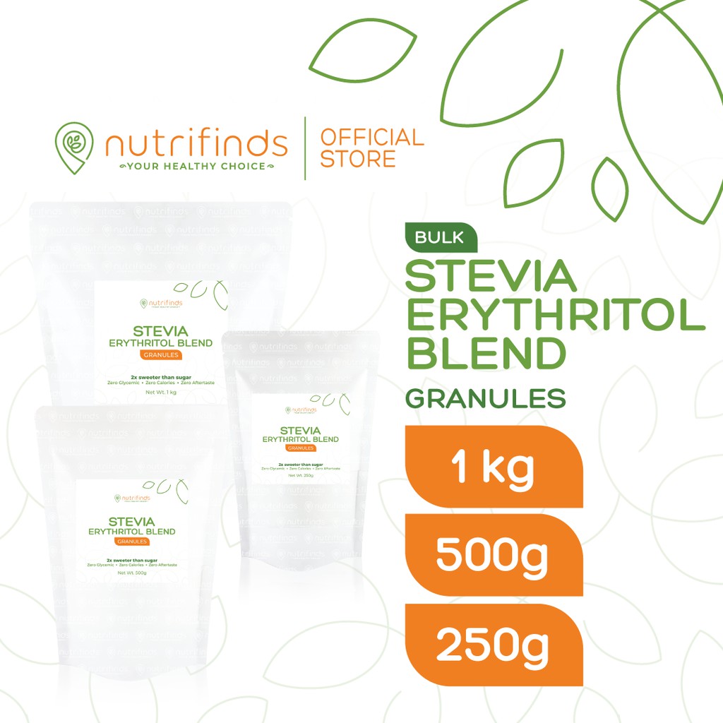Stevia Erythritol Blend (Granules) BULK Shopee Philippines